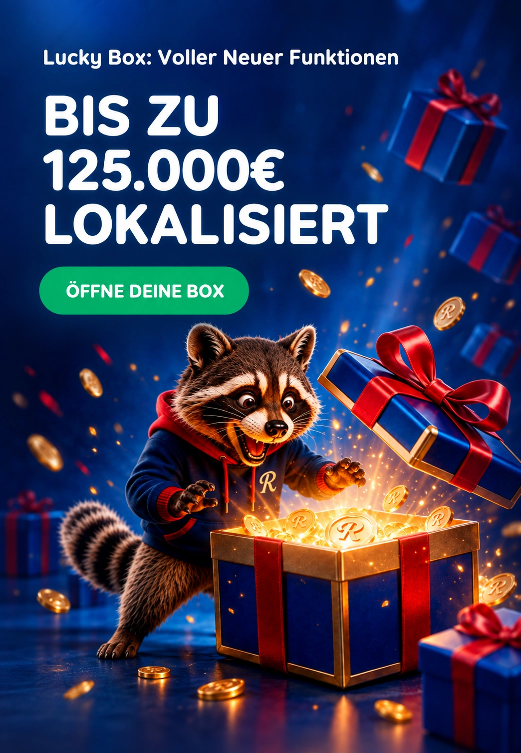 Vorschau der Affiliate-Landingpage für Rooli Casino